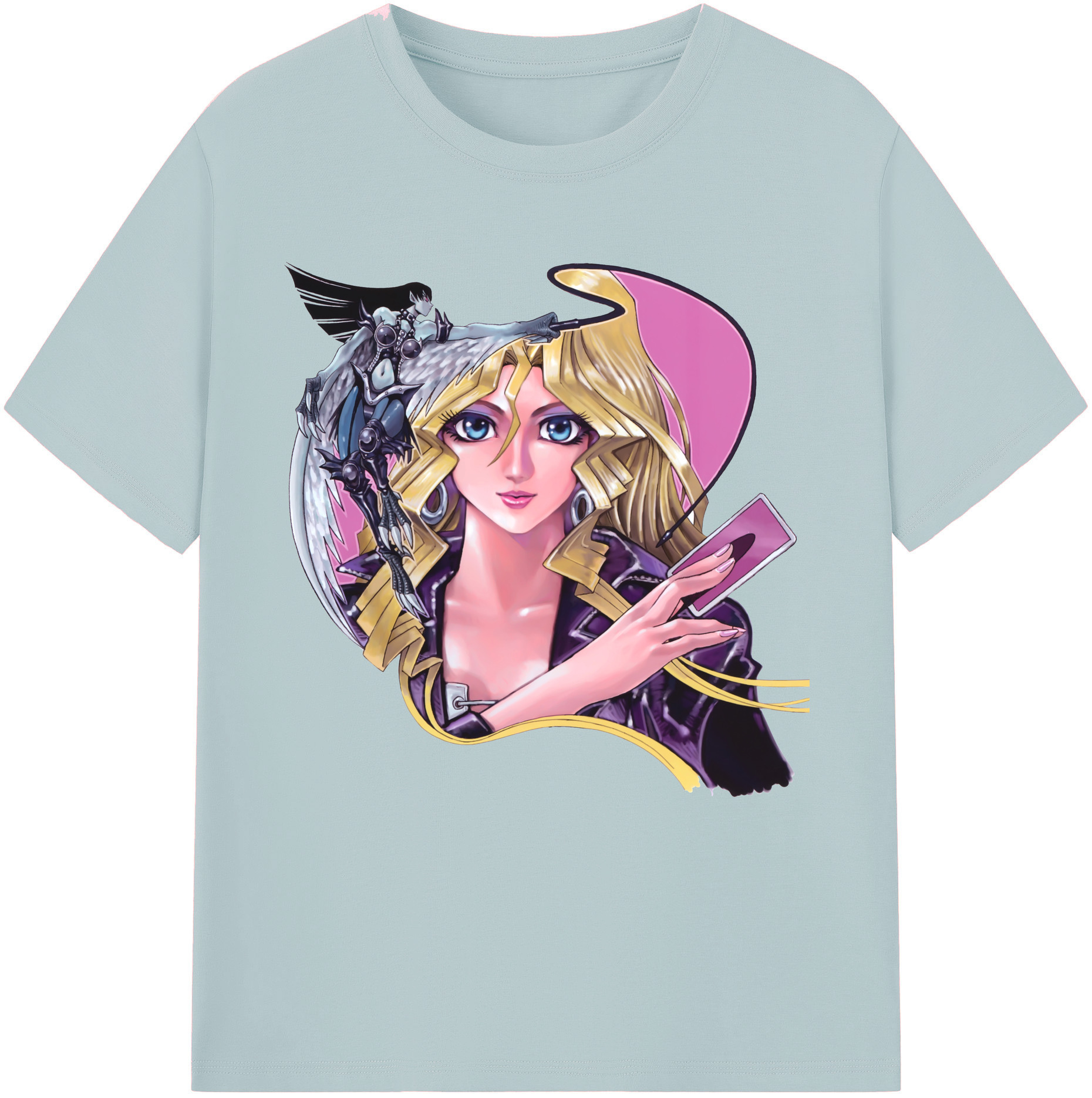 （画像用） 遊☆戯☆王 Yu-Gi-Oh! 綿100％半袖Tシャツ（フロントプリント）